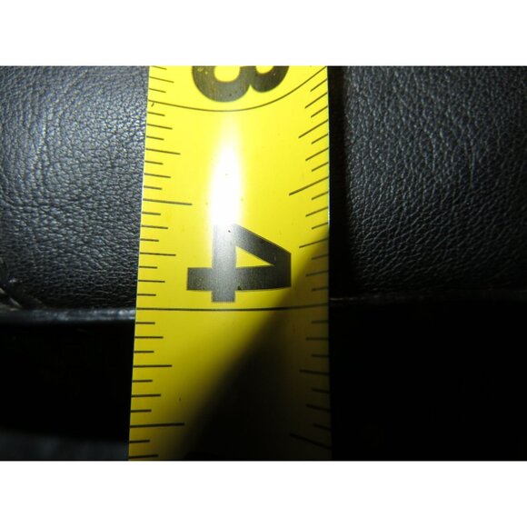 Coach 2007 Black Leather Hampton Demi Baguette Hobo Satchel Bag 8A64 - Picture 10 of 10